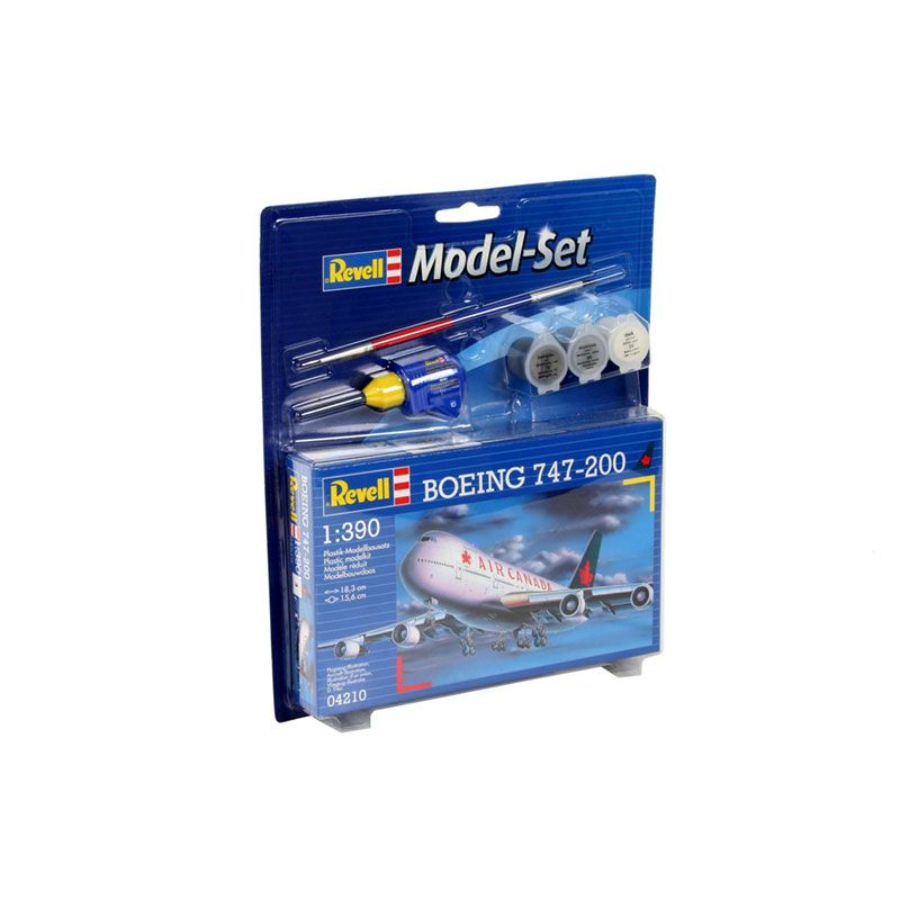 Revell Model Kit Starter Set 1:390 Boeing 747-200