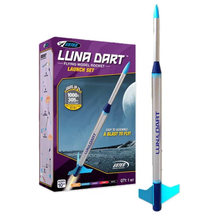 Estes Rockets Luna Dart Launch Set