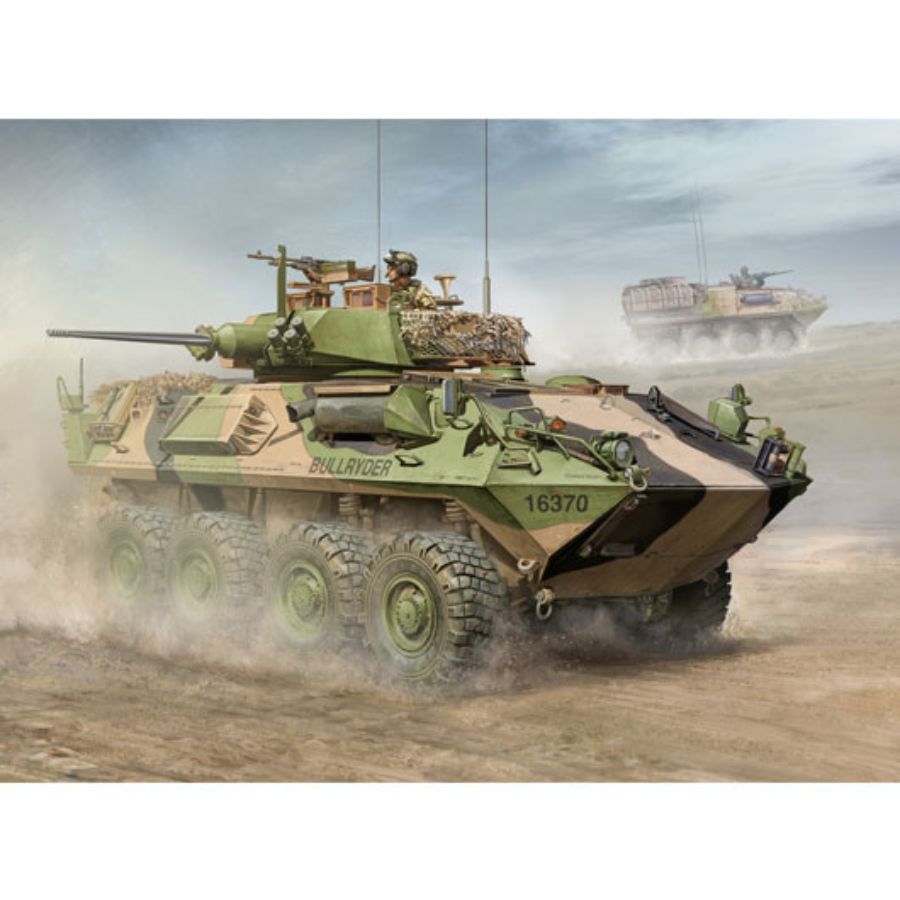 Trumpeter Model Kit 1:35 Aslav-25 Recon Vehicle Australian Decals