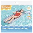 Bestway Inflatable Pool Toy Transparent Floating Mat Assorted