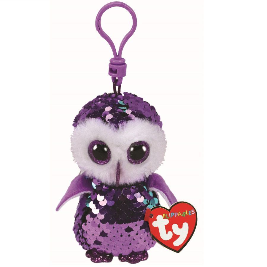 Beanie Boos Flippables Clip Moonlight Owl