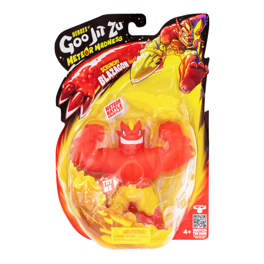 Heroes Of Goo Jitzu Series 13 Meteor Madness Hero Figure Assorted
