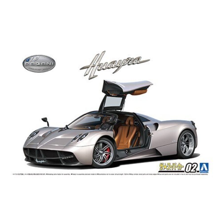 Aoshima Model Kit 1:24 2012 Pagani Huayra