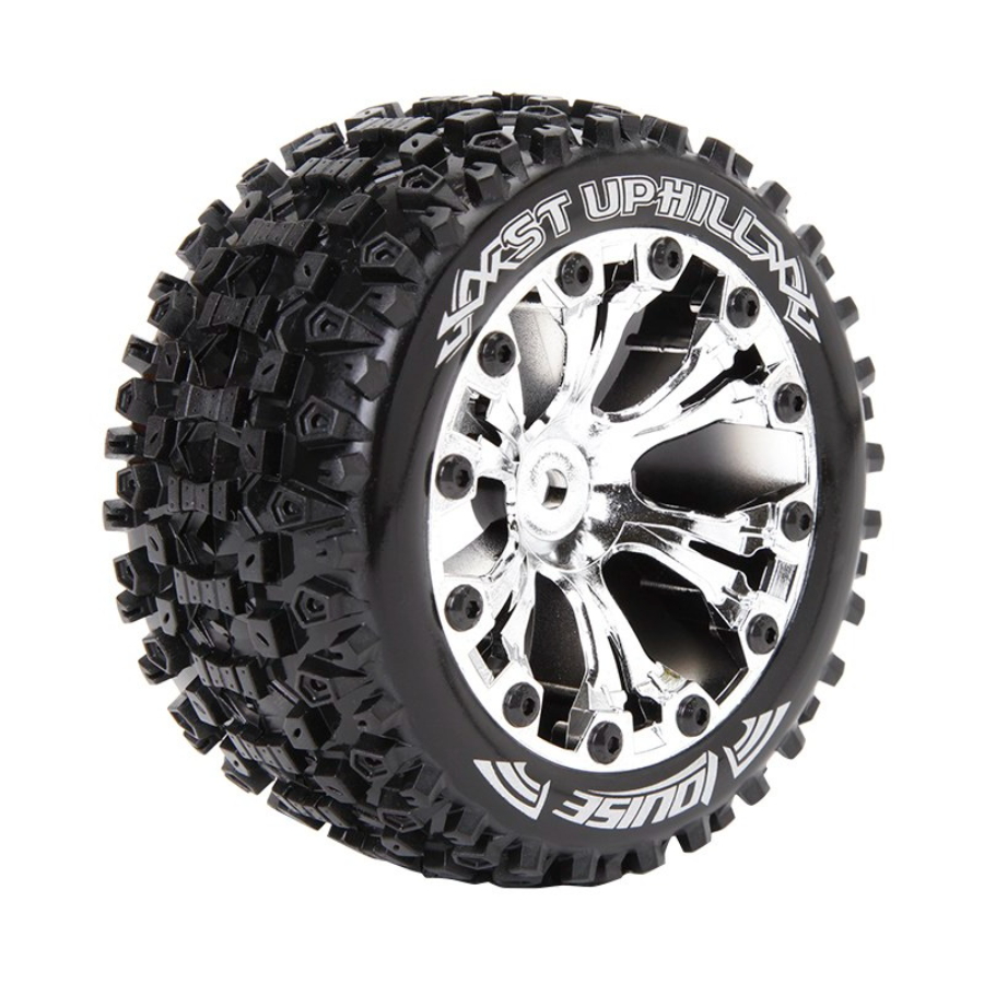 Louise RC Wheels & Tyres ST Uphill Chrome Rear