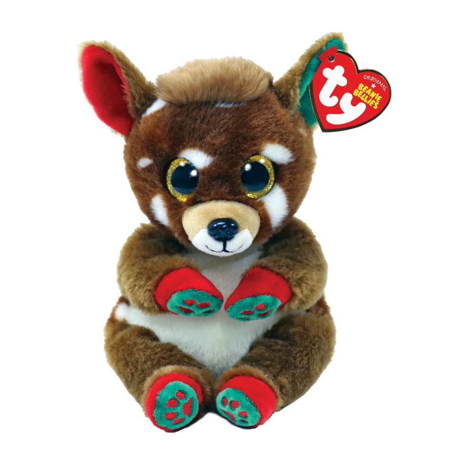 Beanie Boos Regular Plush Xmas Juno Reindeer