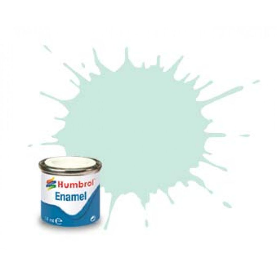 Humbrol Enamel Paint Duck Egg Blue Matt