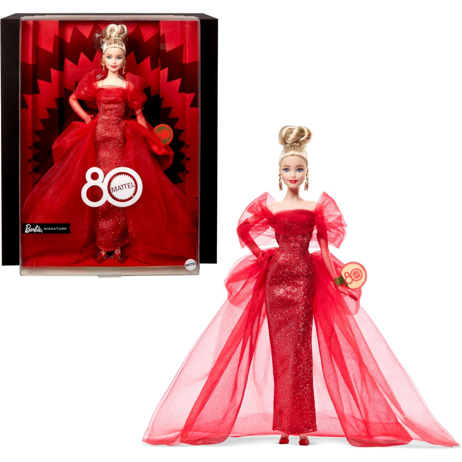 Barbie Signature 80th Anniversary Blonde Doll