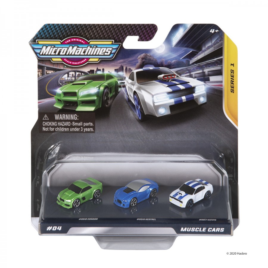 Micro Machines Starter 3 Pack Assorted