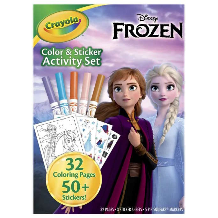 Crayola Colour & Sticker Activity Set Disney Frozen