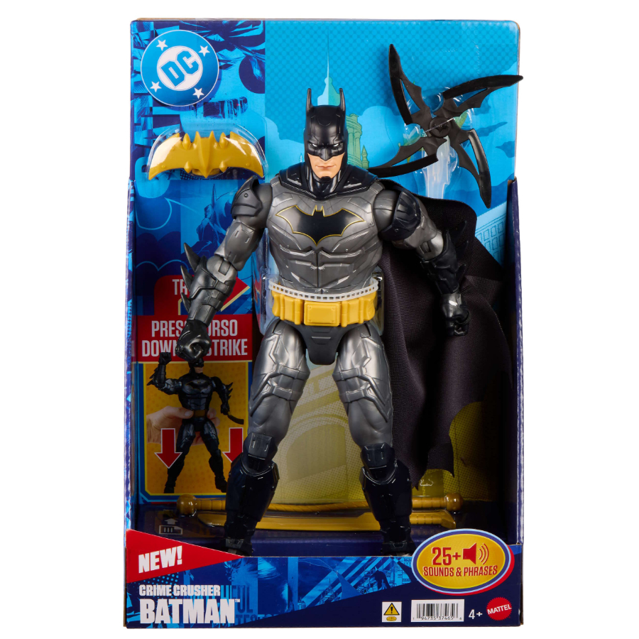 DC Comics Batman 12 Inch Feature Figure With Sounds Actions & Accessories