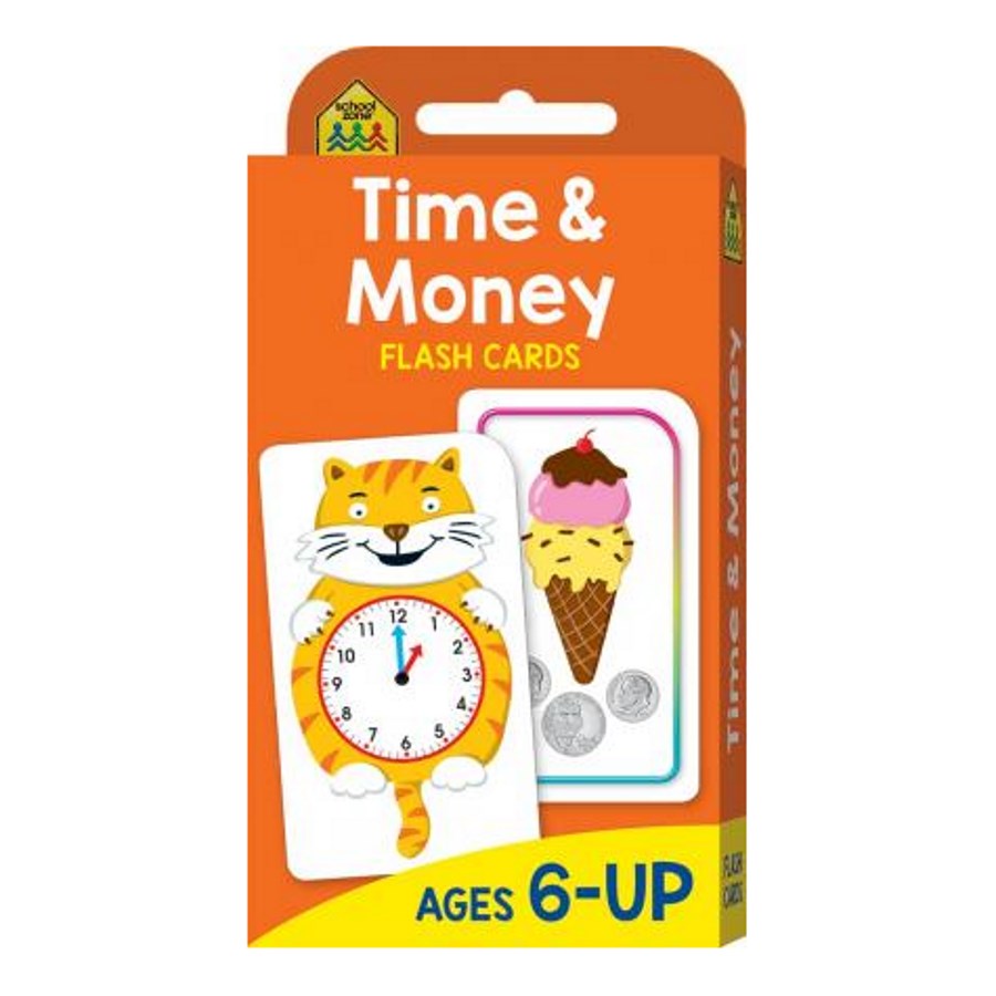 School Zone Flashcards Time & Money