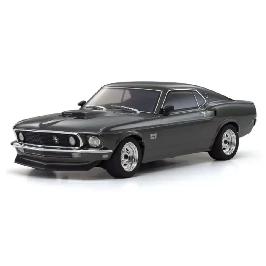 Kyosho Radio Control 1:10 Fazer Mk2 1969 Ford Mustang Boss 429 Black Jade FZ02 4WD RTR