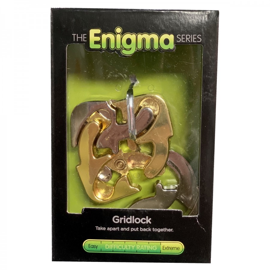 Enigma Metal Puzzle Gridlock