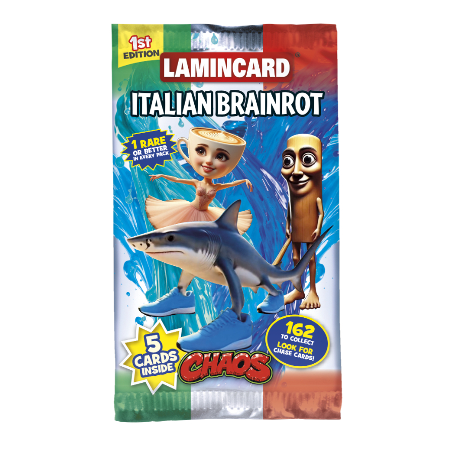 Italian Brainrot Lamincards Chaos Collectible Trading Cards