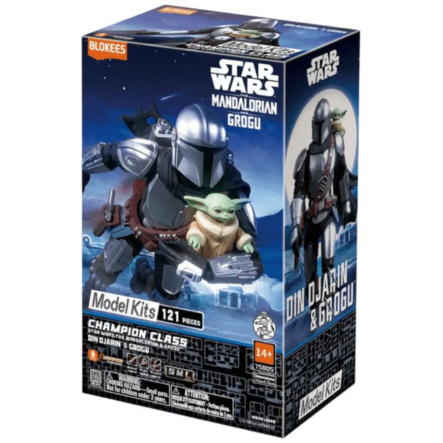 Blokees Model Kit Star Wars Mandalorian & Grogu Model Kit