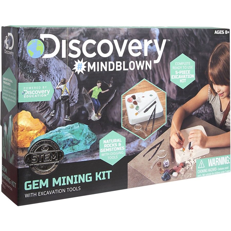 Discovery Mindblown Excavation Kit Gems