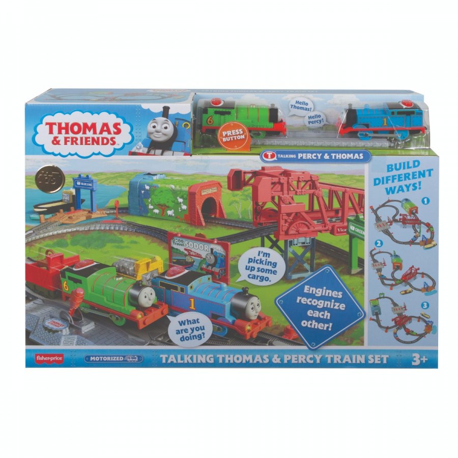 Thomas & Friends Talking Thomas & Percy Train Set