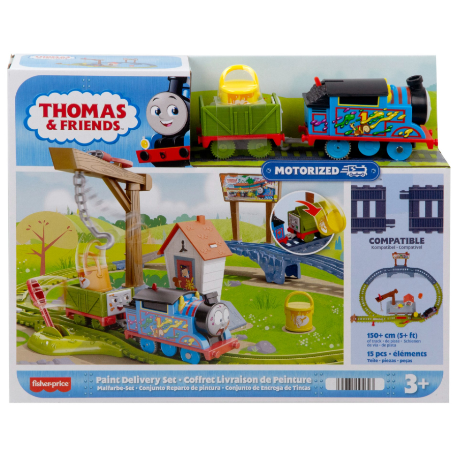 Thomas & Friends Motorised Paint Delivery Track Set 