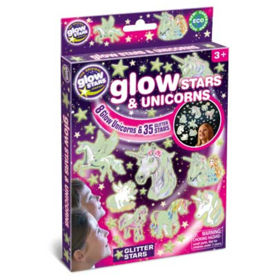 Brainstorm Toys Glow Stars & Unicorns