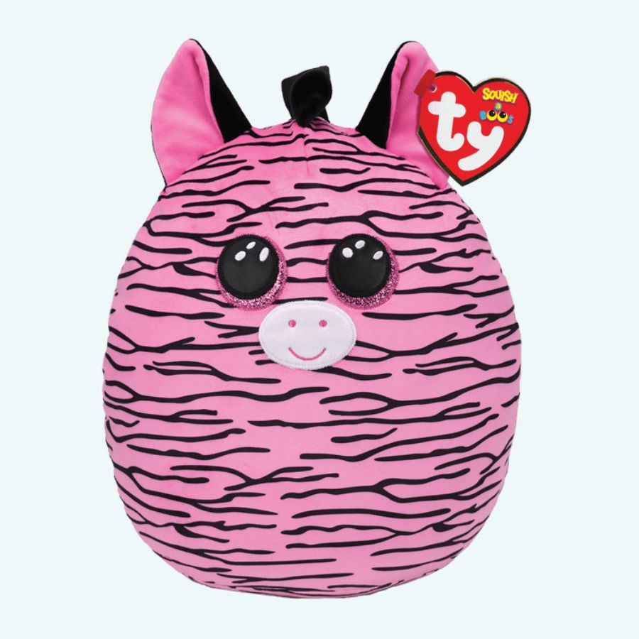 Beanie Boos Squish A Boo 10 Inch Zoey Zebra