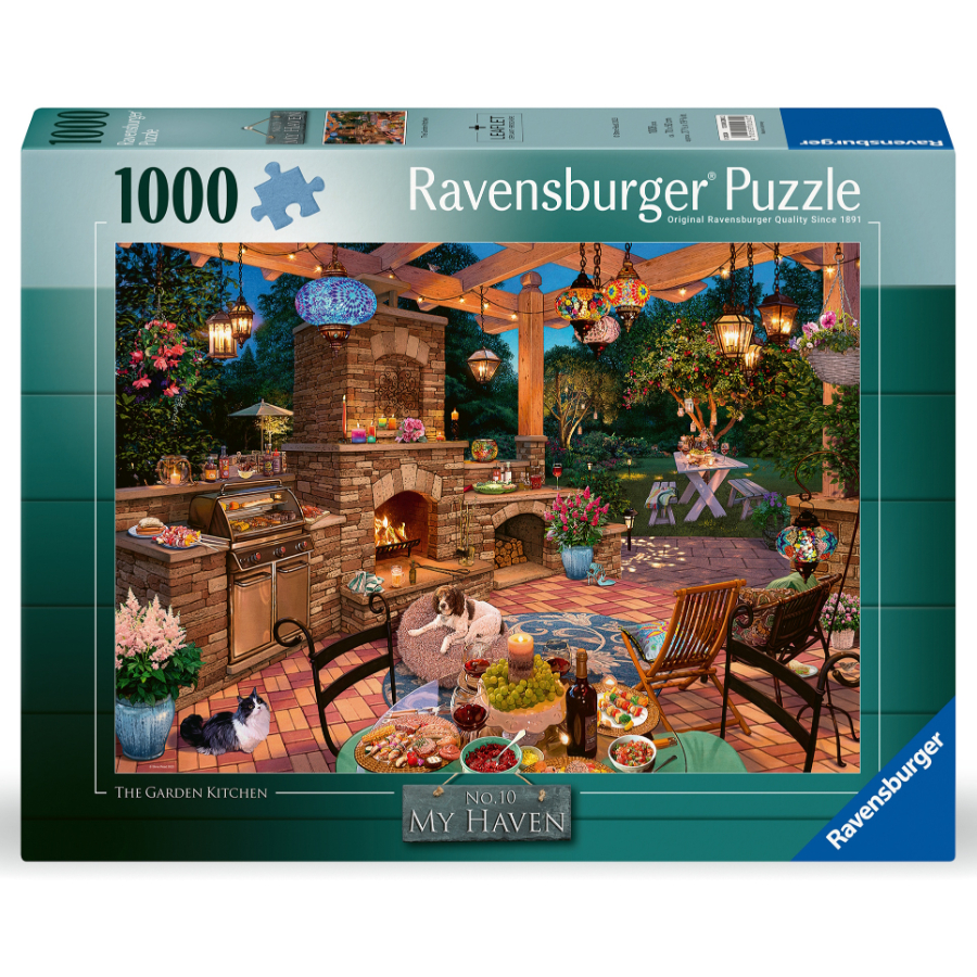 Ravensburger Puzzle 1000 Piece My Haven No 10 The Garden Kitchen SF