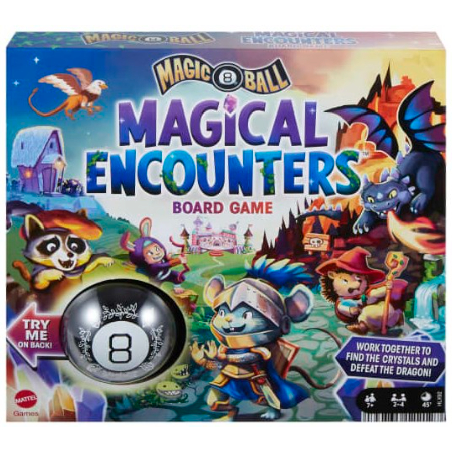 Magic 8 Ball Magical Encounters Board Game