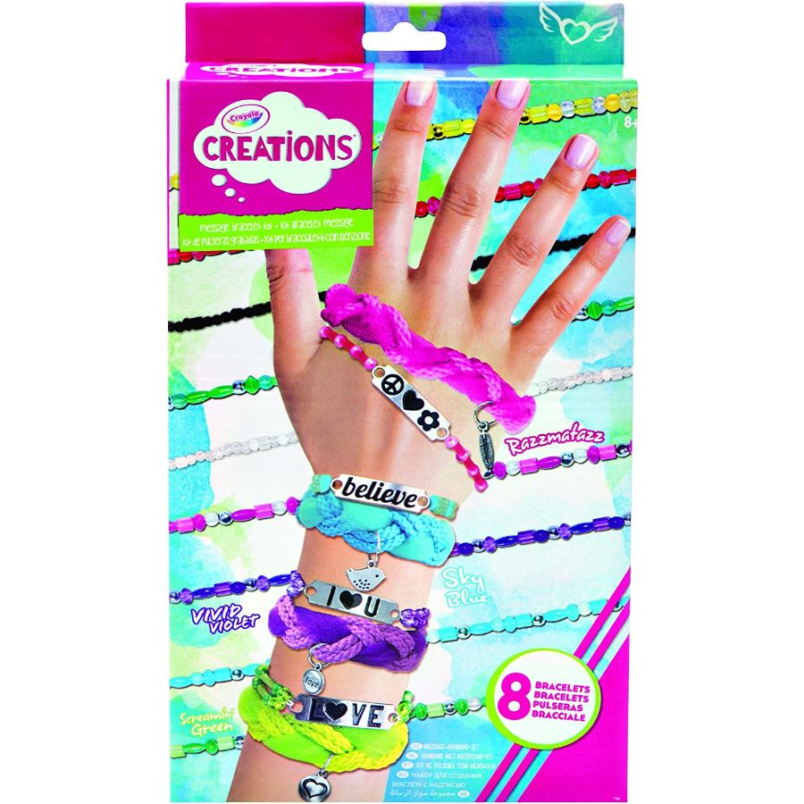 Crayola Creations Message Bracelet Kit