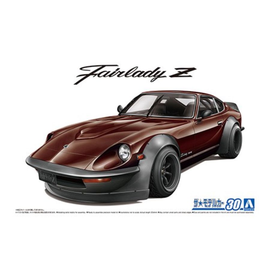 Aoshima Model Kit 1:24 Nissan S30 FairladyZ Aero Custom