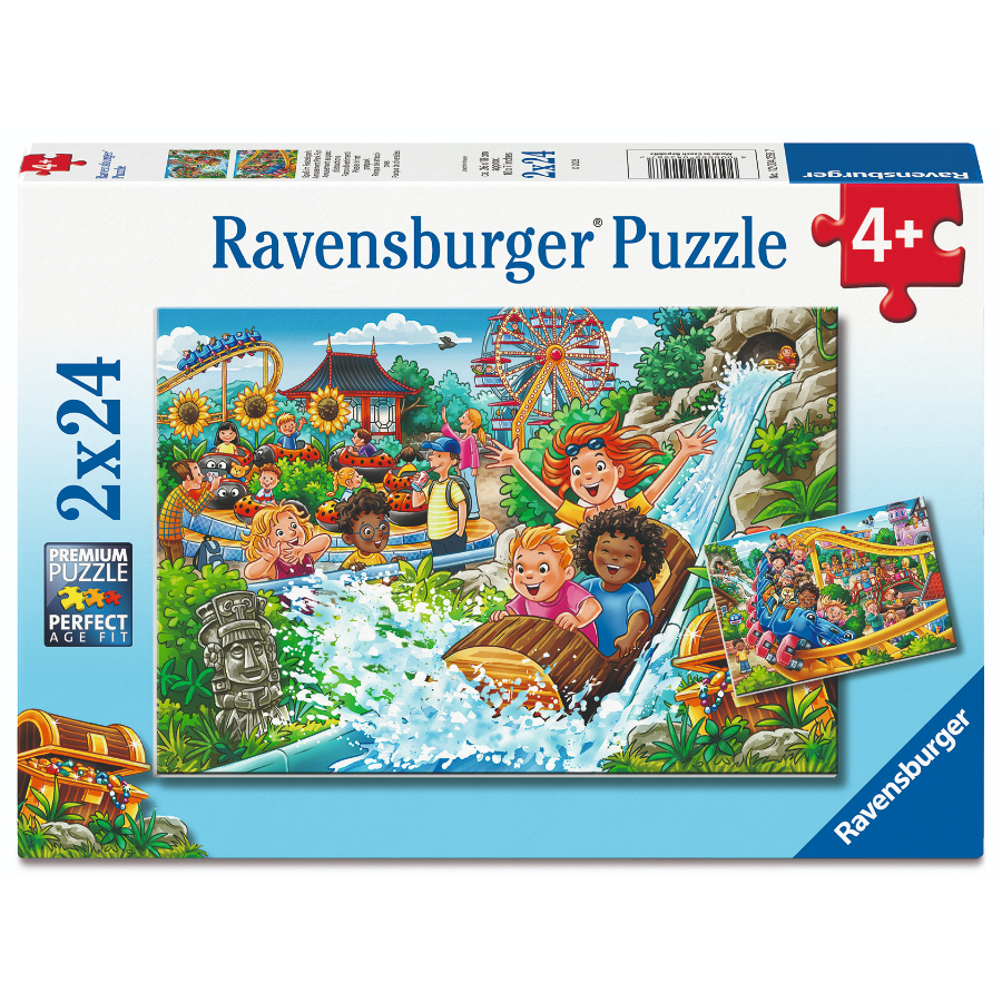 Ravensburger Puzzle 2x24 Piece Amusement Park
