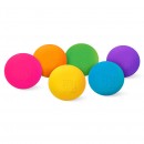 Schylling Needoh Stress Ball Teenies Rainbow 6 Pack