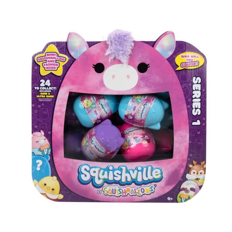 Squishmallows Squishville Mini Plush Mystery Pack Assorted