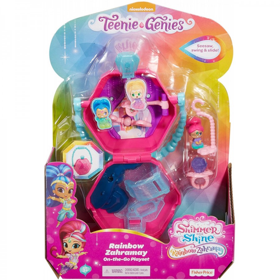 Shimmer & Shine Teenie Genies On The Go Playset Assorted