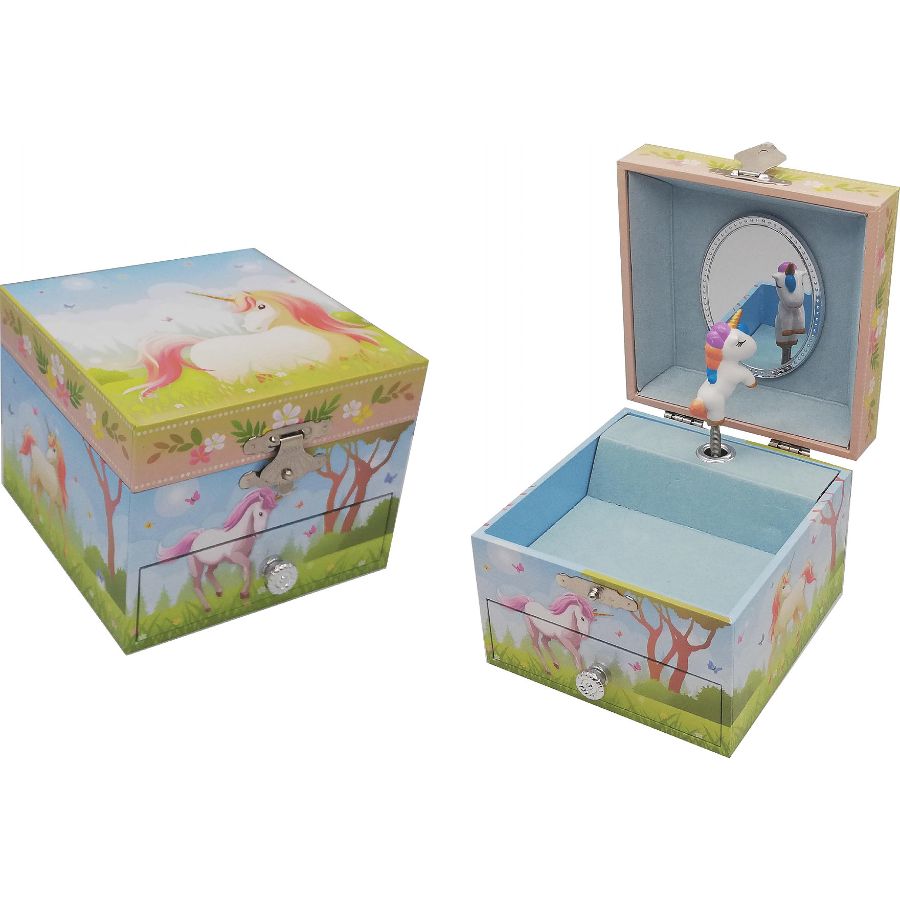 Jewel Box Small Pair Unicorns