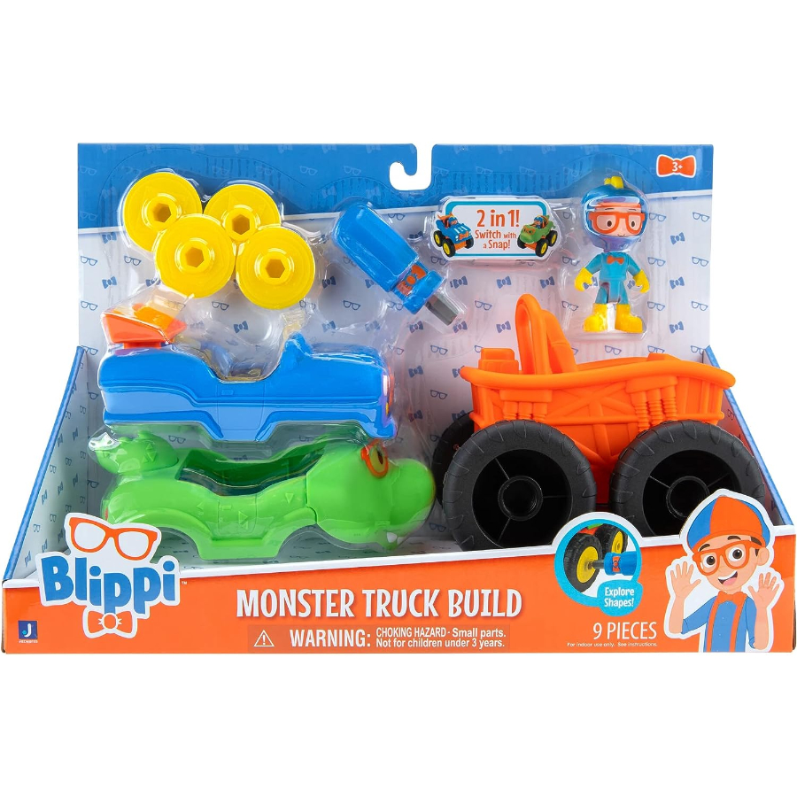 Blippi Monster Truck Build