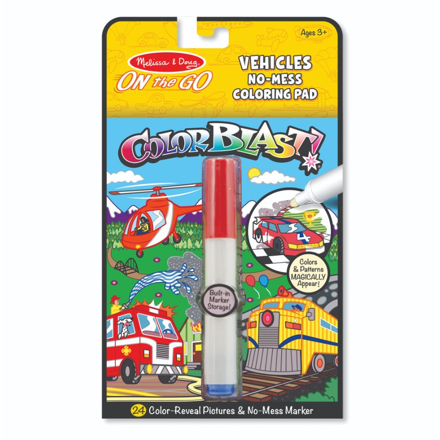 Melissa & Doug On The Go Color Blast Vehicles