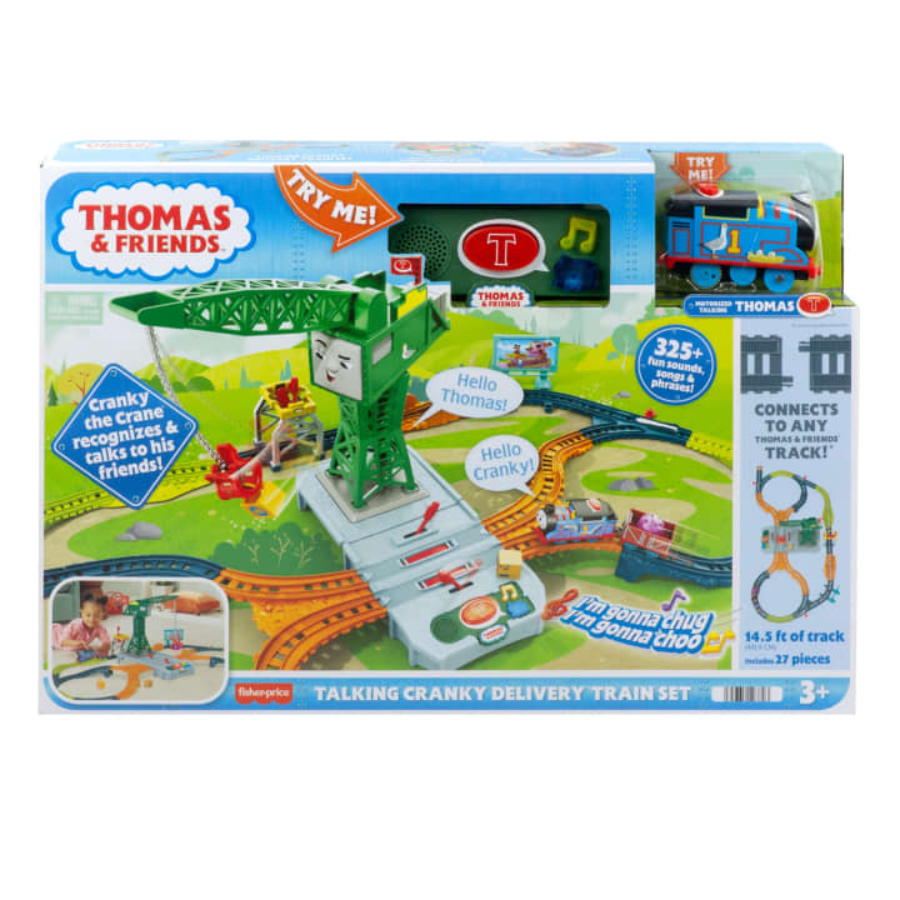 Thomas & Friends Motorised Talking Cranky Train Set