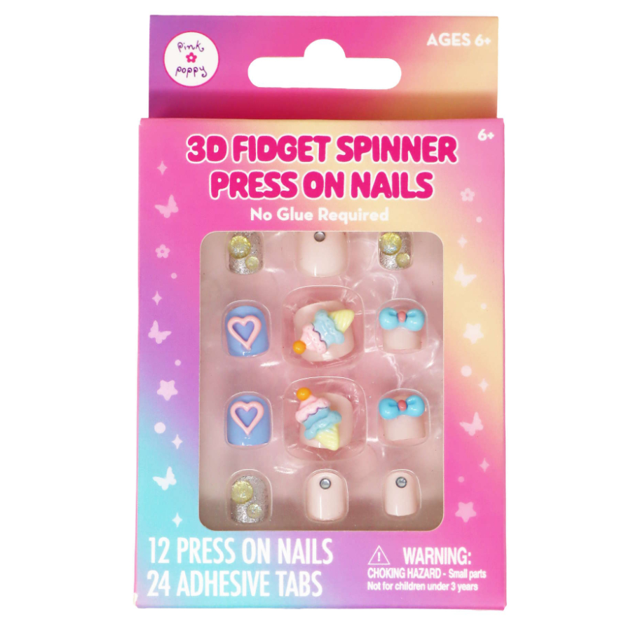Press On Nails 3D Fidget Spinner