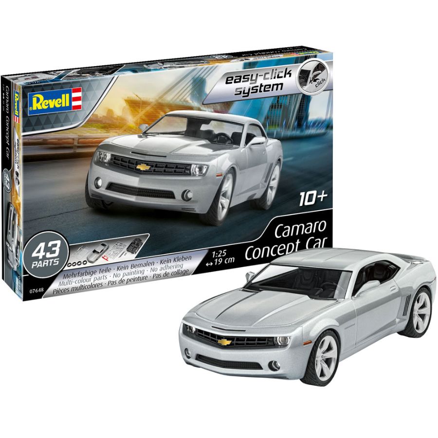 Revell Model Kit 1:25 Camaro Concept Car 2006 Easy Click