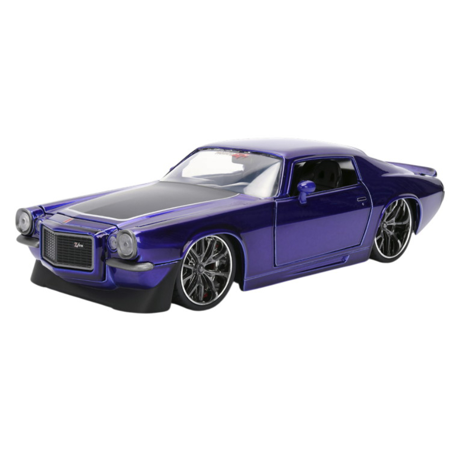Jada Diecast 1:24 Big Time Muscle 1971 Camaro Blue