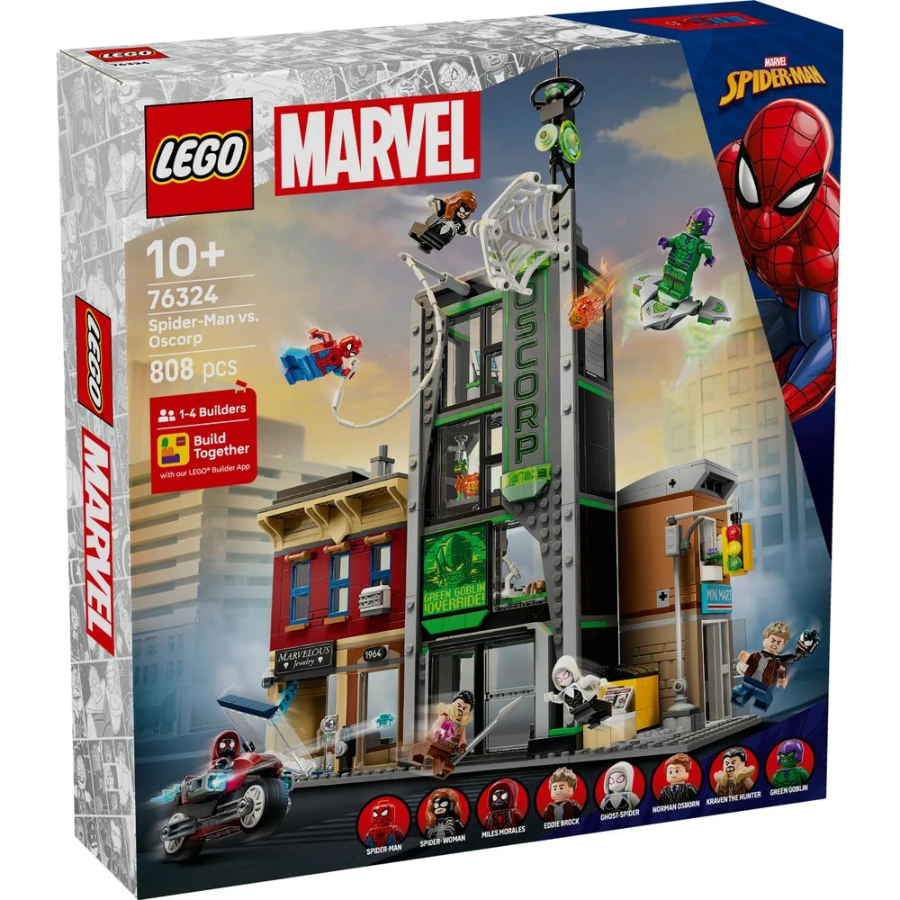 LEGO Super Heroes Marvel Spider-Man Street With Oscorp