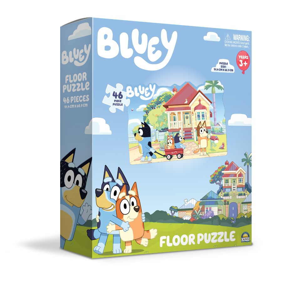 Bluey 46 Piece Floor Puzzle