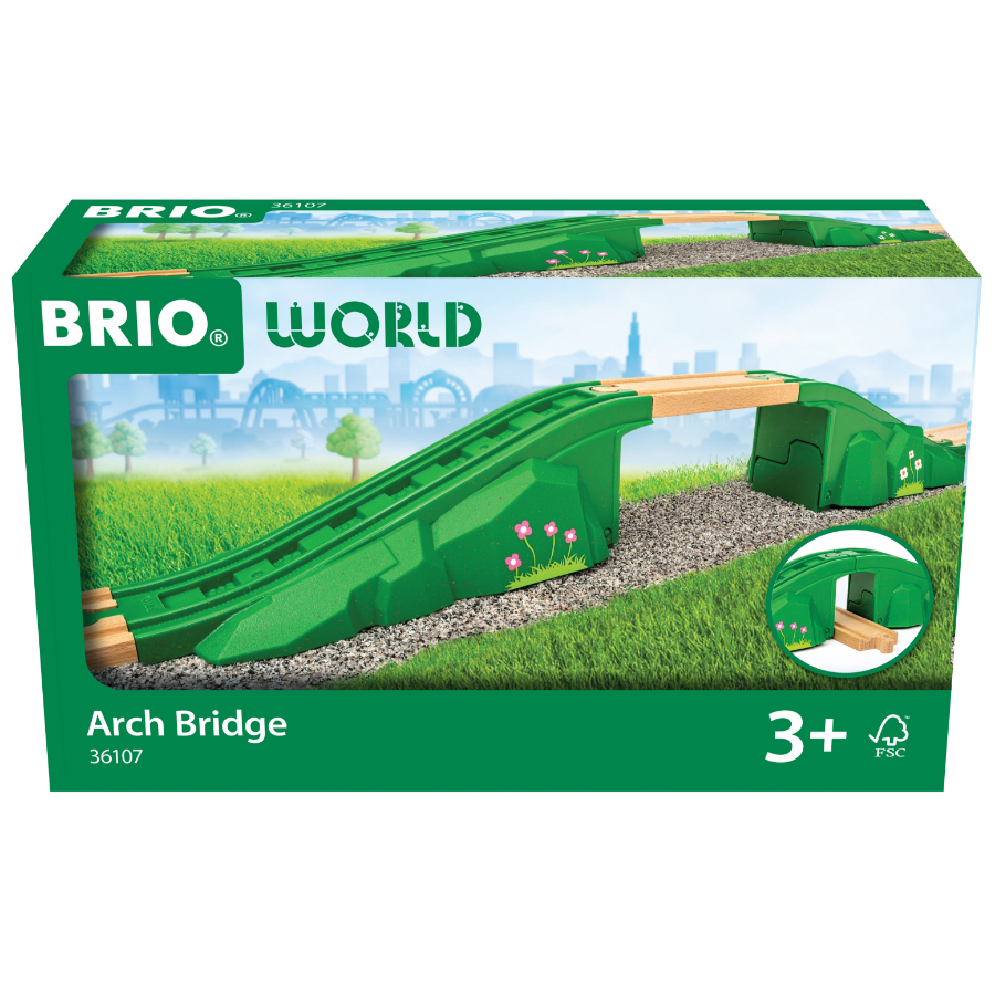 Brio Wooden Train Track Arch Bridge