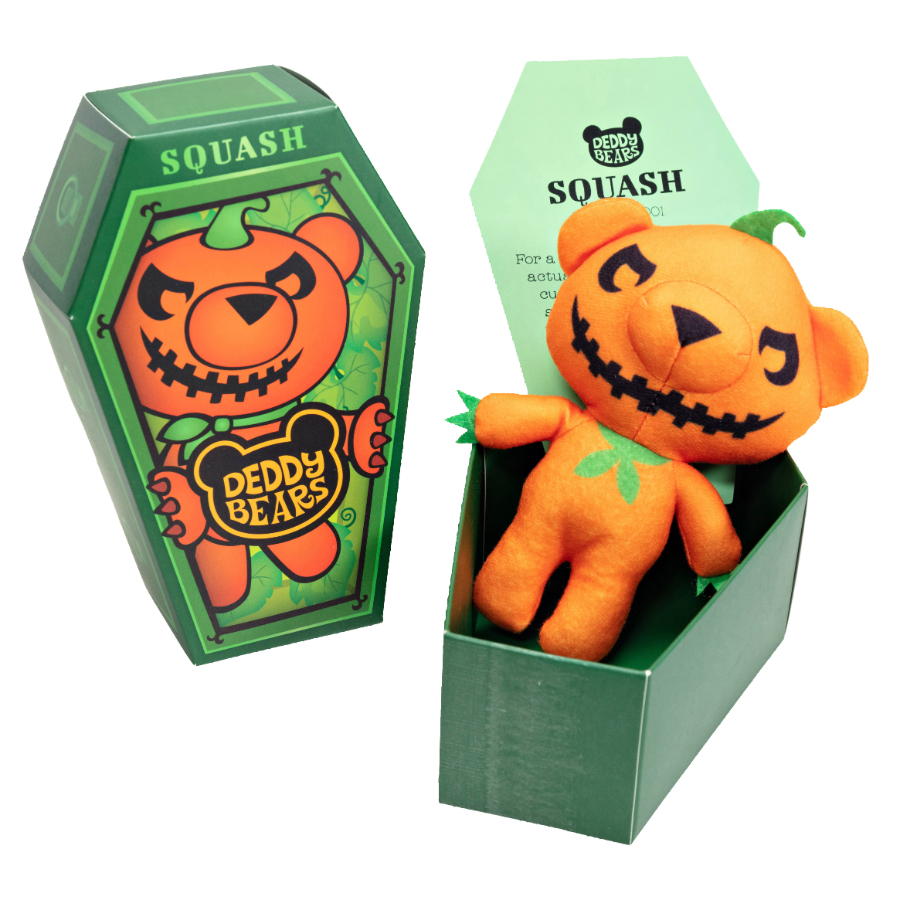 Deddy Bear In Coffin Squash