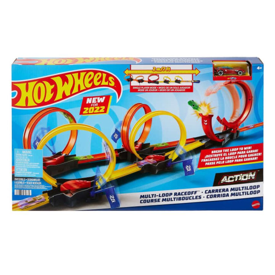 Hot Wheels Action Multi Loop Raceoff Track Set