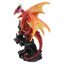 Dragon On Castle 18cm Assorted