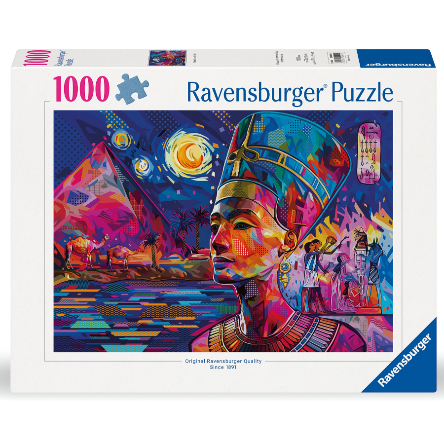 Ravensburger Puzzle 1000 Piece Nefertiti On The Nile SF
