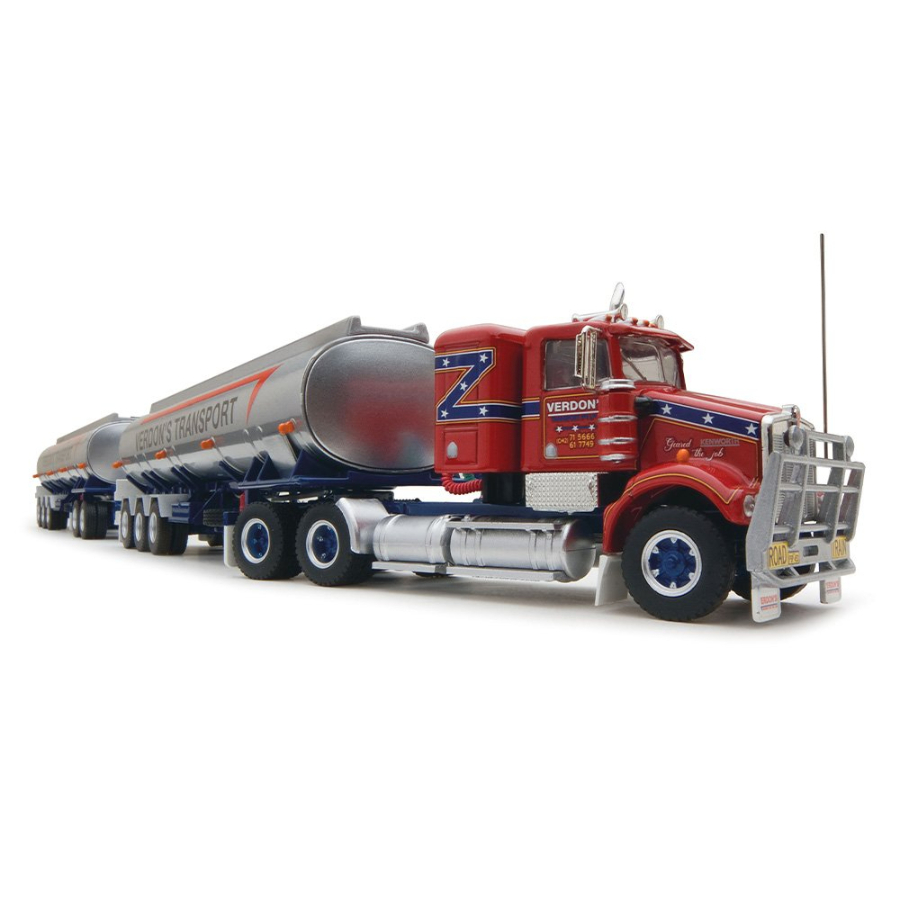 Highway Replicas Diecast 1:64 Tanker Road Train Verdons