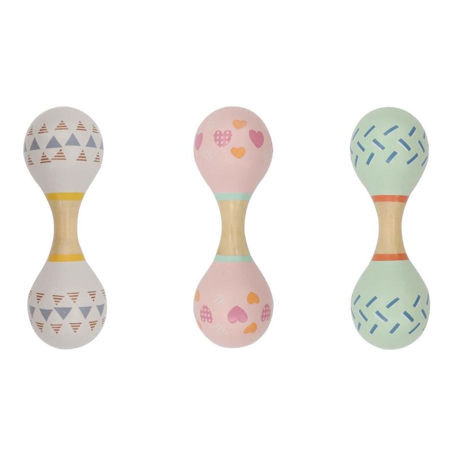 Maracas Striped Double Sided Assorted