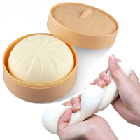 Stretch Squeeze Squish Steam Bun